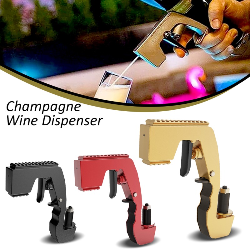 Wine Y Beer - مسدس رش النبيذ والشمبانيا، مسدس رش