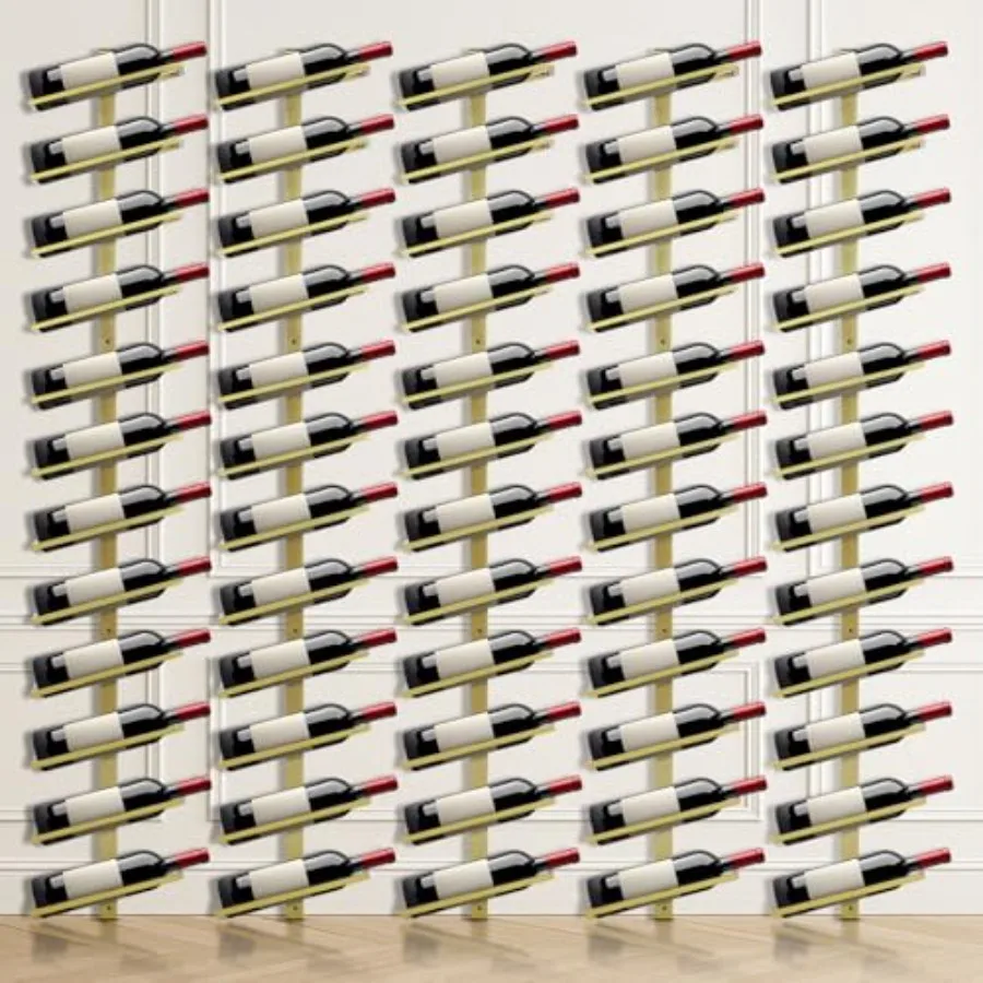 Wine Rack Wall Mount - رف نبيذ مثبت على الحائط مكون