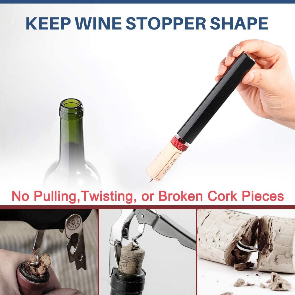 ANYOHOE المحمولة الفولاذ المقا - مراجعة Wine Beer Opener وسعره