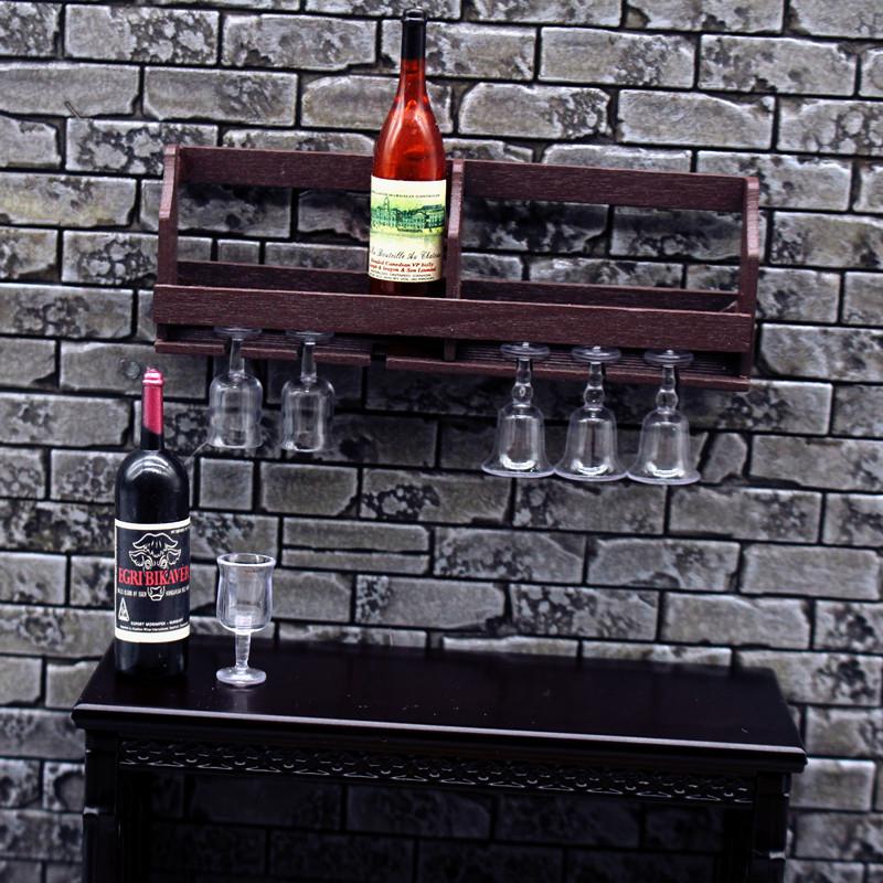 1 مجموعة دمية محاكاة الحائط كأ - مراجعة Wine Rack Wall Mount وسعره