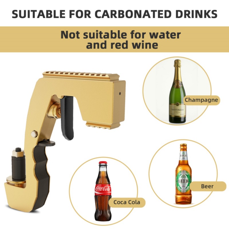 مسدس رش النبيذ والشمبانيا، مسد - مراجعة Wine Y Beer وسعره