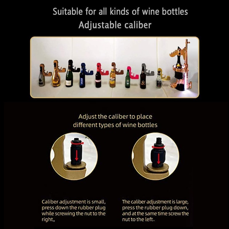 مسدس رش النبيذ والشمبانيا، مسد - مراجعة Wine Y Beer وسعره