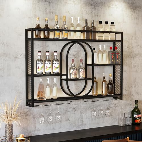 رف نبيذ معدني معلق على الحائط  - مراجعة Wine Rack Wall Mount وسعره