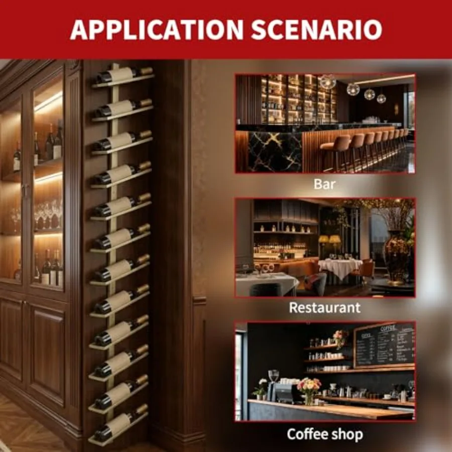 رف نبيذ مثبت على الحائط مكون م - مراجعة Wine Rack Wall Mount وسعره