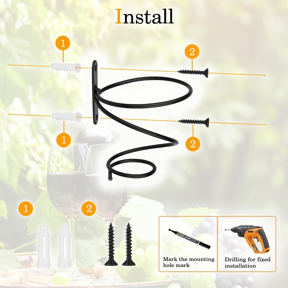 حامل زجاجات نبيذ معدني معلق عل - مراجعة Wine Rack Wall Mount وسعره