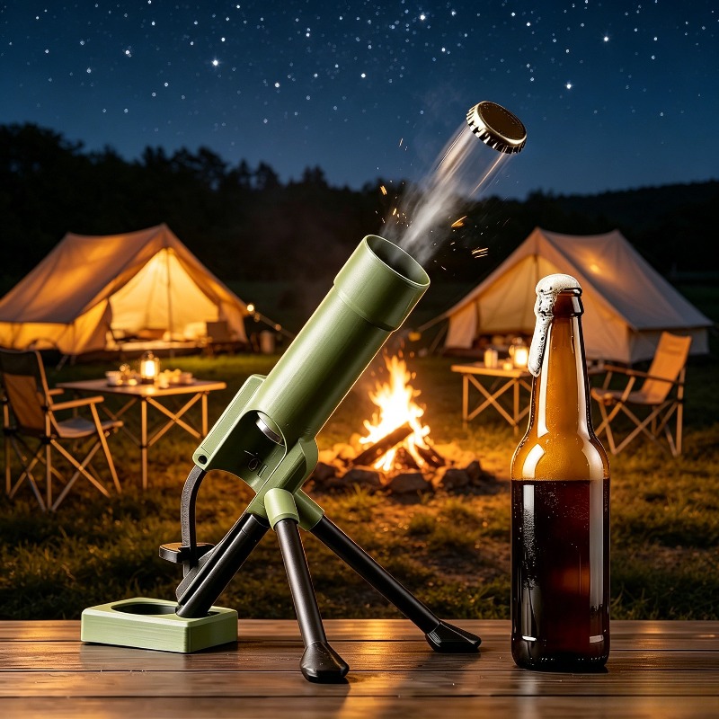 فتاحة زجاجات زناد زنبركي، فتاح - مراجعة Wine Beer Opener وسعره