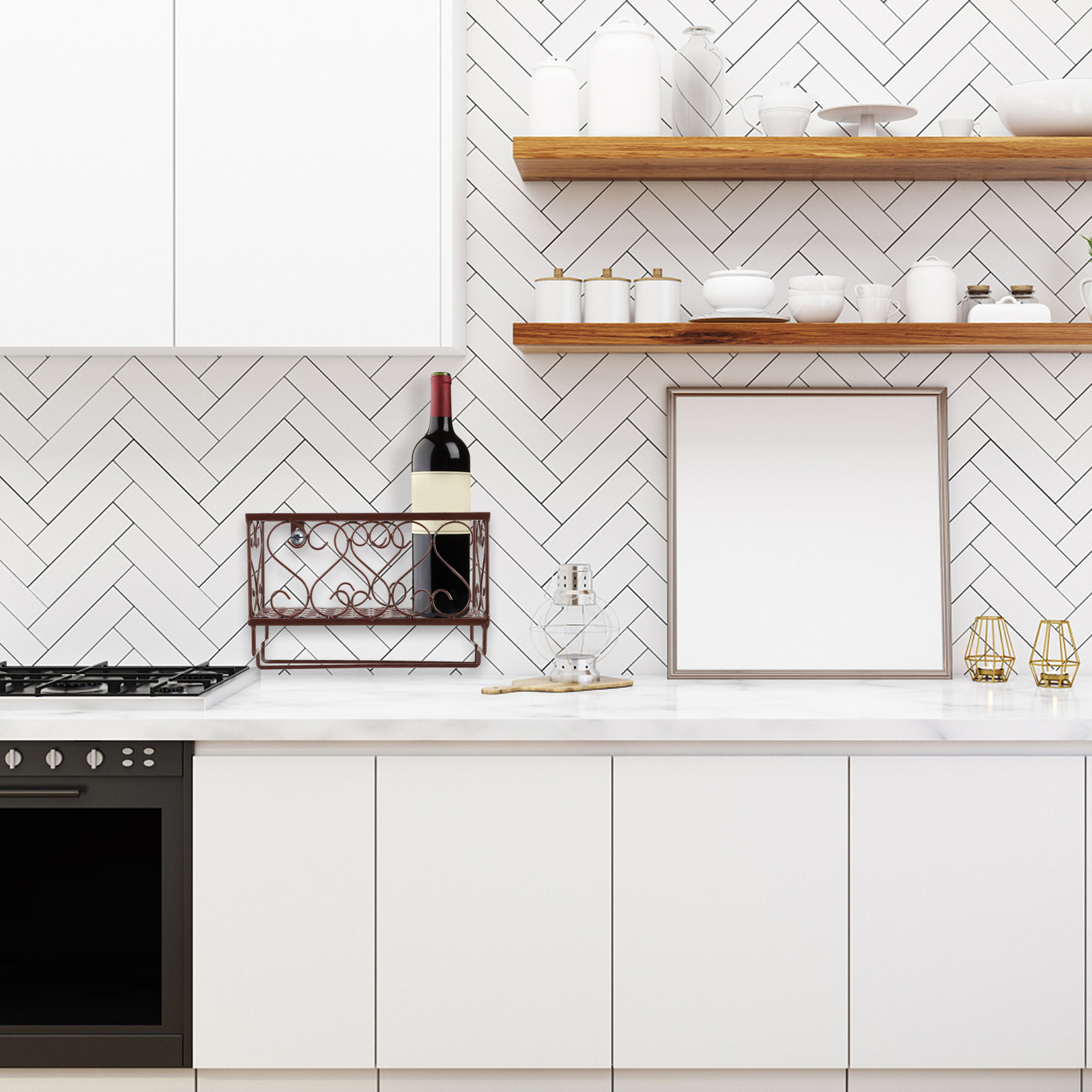 رف نبيذ مثبت على الحائط لتوفير - مراجعة Wine Rack Wall Mount وسعره