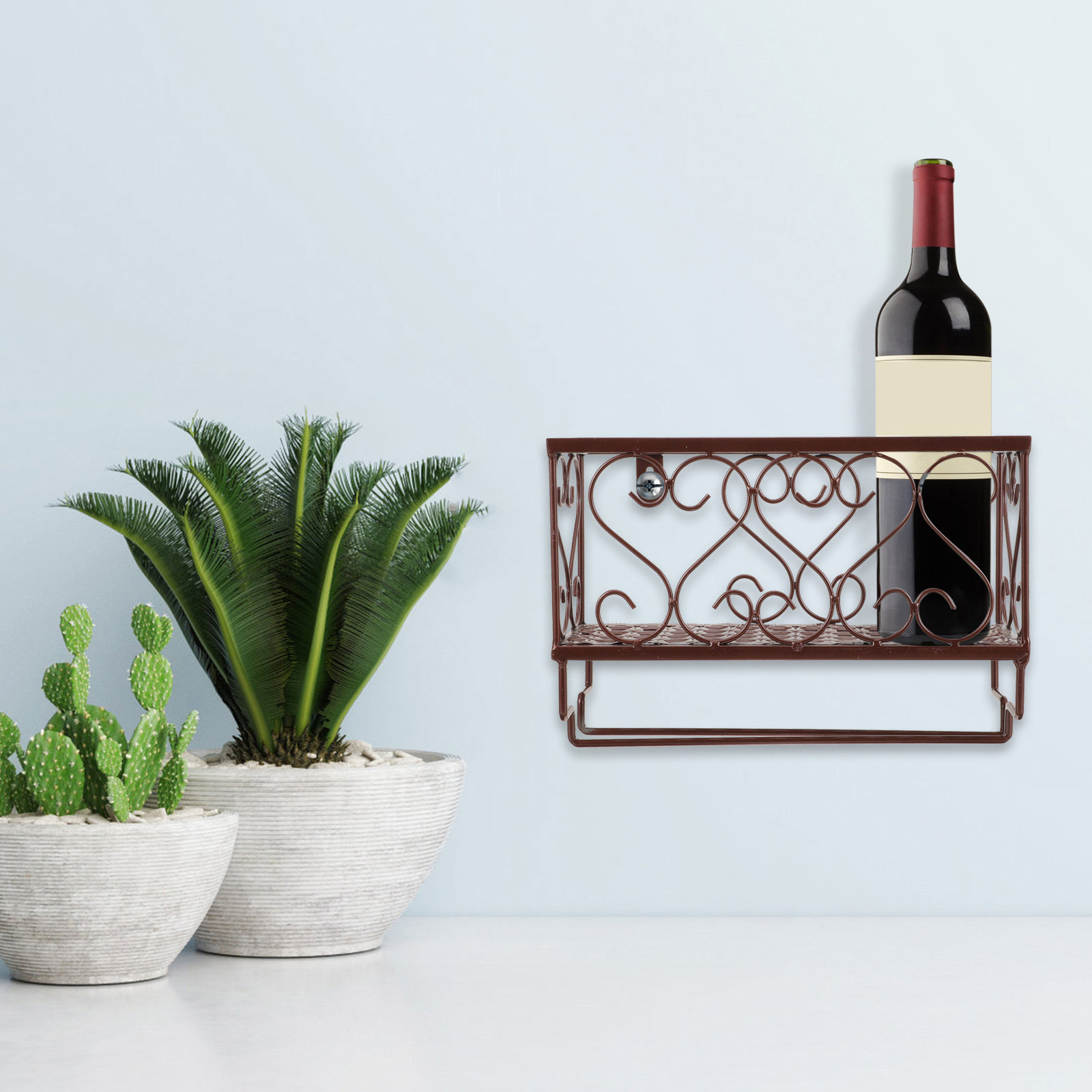رف نبيذ مثبت على الحائط لتوفير - مراجعة Wine Rack Wall Mount وسعره