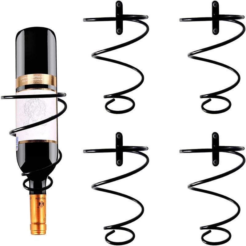 معلقة دوامة نوع رف زجاجة النبي - مراجعة Wine Rack Wall Mount وسعره