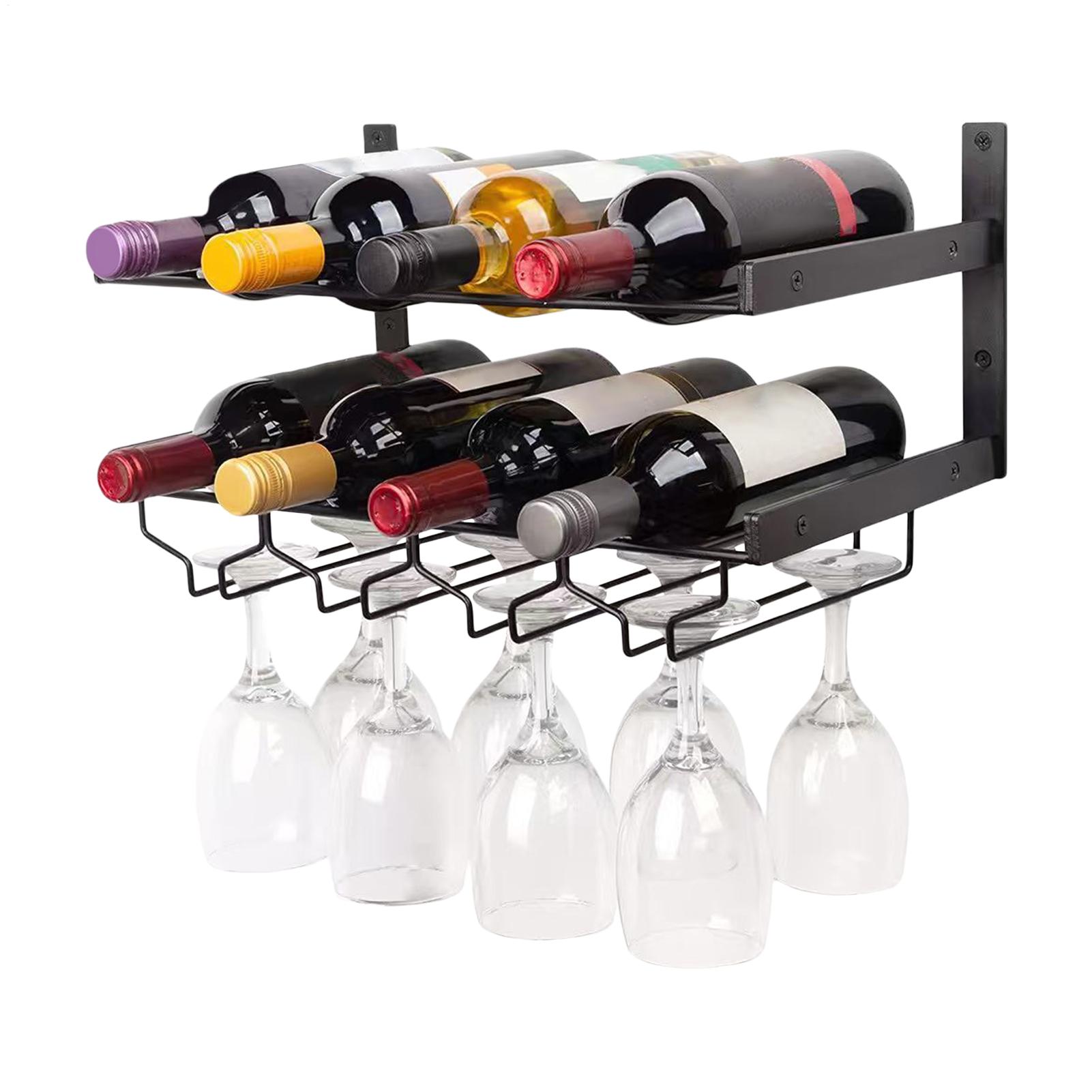 رف نبيذ مثبت على الحائط، رف نب - مراجعة Wine Rack Wall Mount وسعره