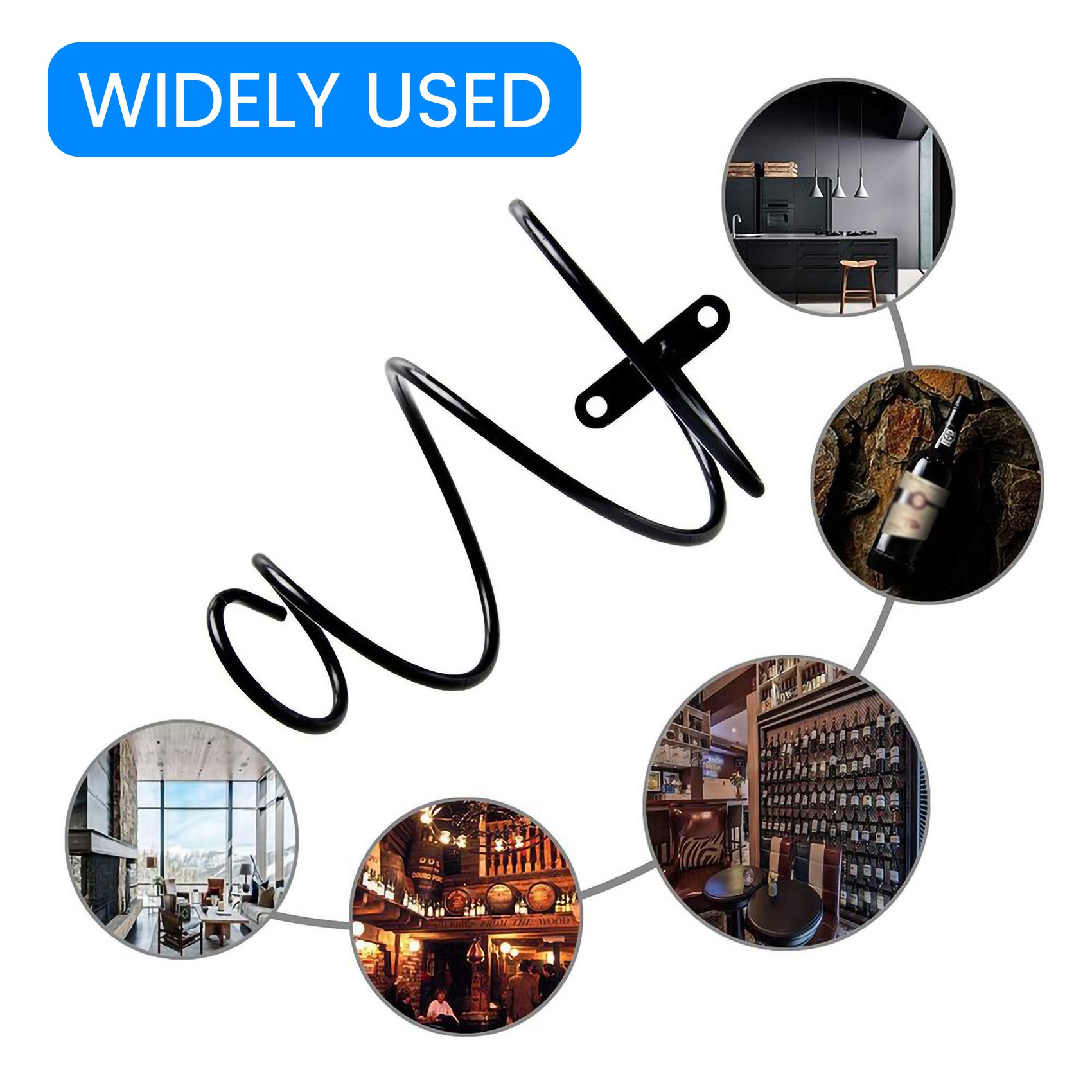 حامل زجاجات نبيذ معدني معلق عل - مراجعة Wine Rack Wall Mount وسعره